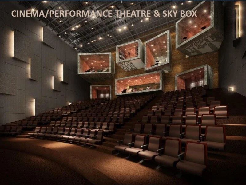 Cinema Hall - Performance Theatre and Sky Box